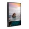 Stupell Industries Turtle Swim at Sunrise Framed Giclee Wall Art Design by Max Blakesberg Studios